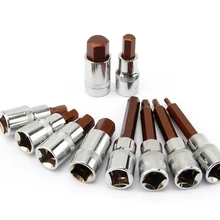 Ponteiras hexagonais s2, adaptador de tomada, chave allen para chave de torque, chave de soquete h4/1/2 h5/h6/h7/h8/h10/h12/h14/h17