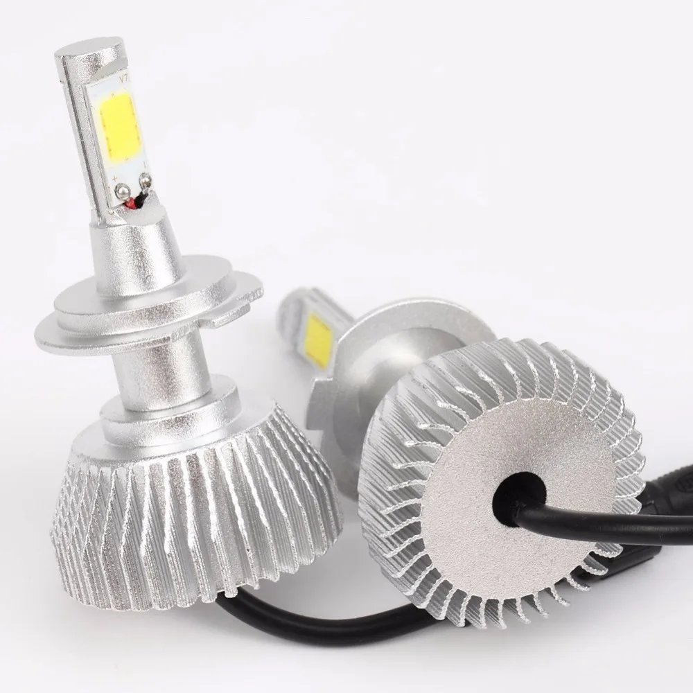 2 шт. автомобисветильник светодиодные лампы H7 60 Вт 6000 К|lampe voiture|h7 ledcar headlight |