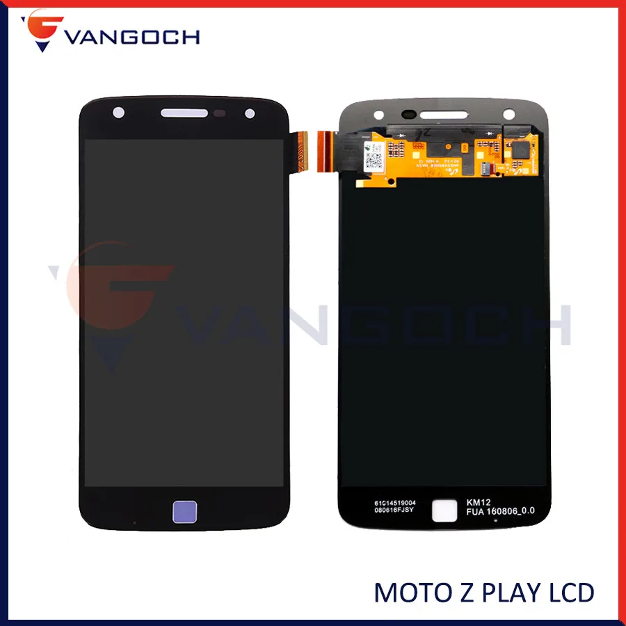 Оригинал для Motorola Moto Z Play ЖК-дисплей + сенсорный экран дигитайзер панель сборка