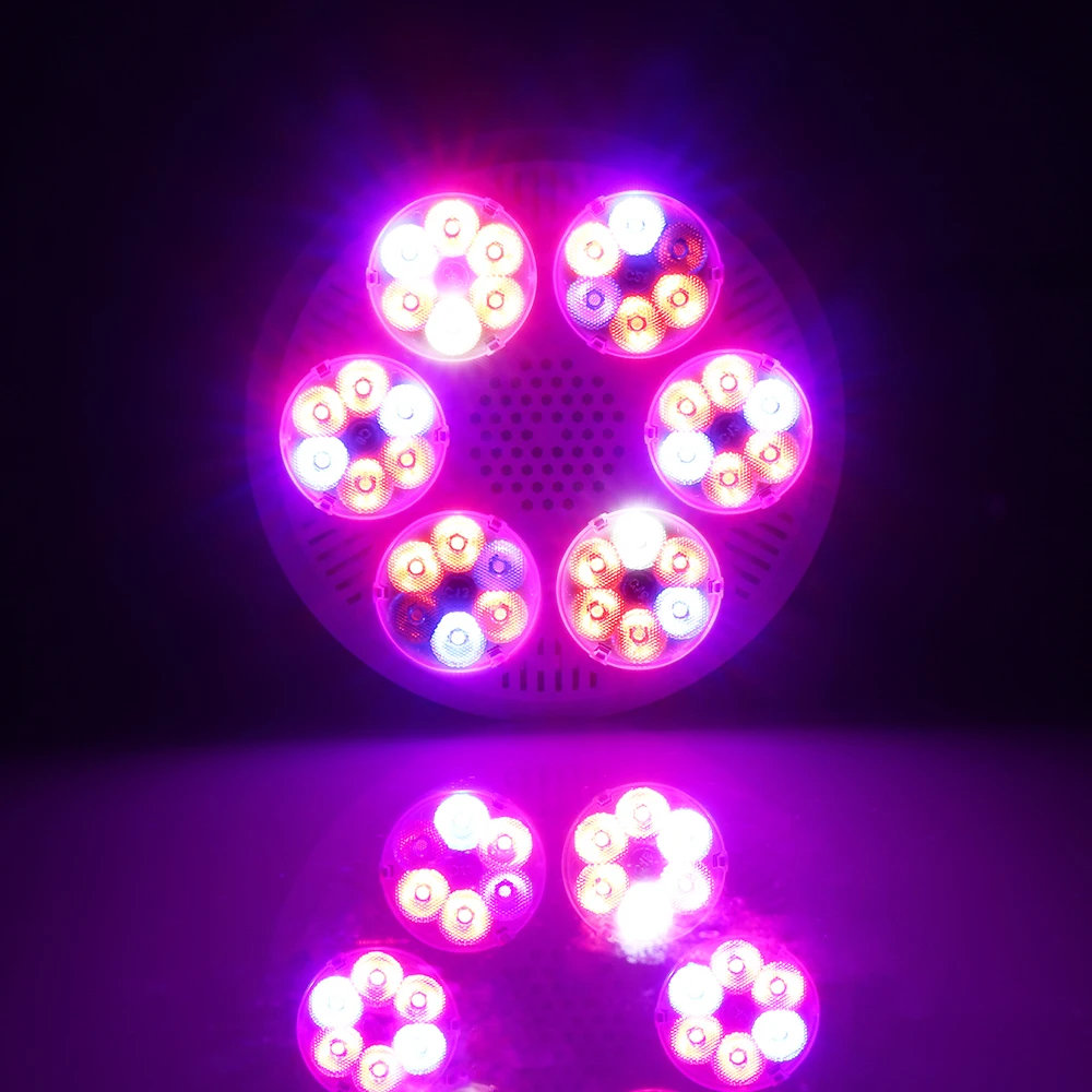 LED Grow Light Bulbs 120W Full Spectrum E27 36 LEDs Indoor for Plants Veg/&Flower