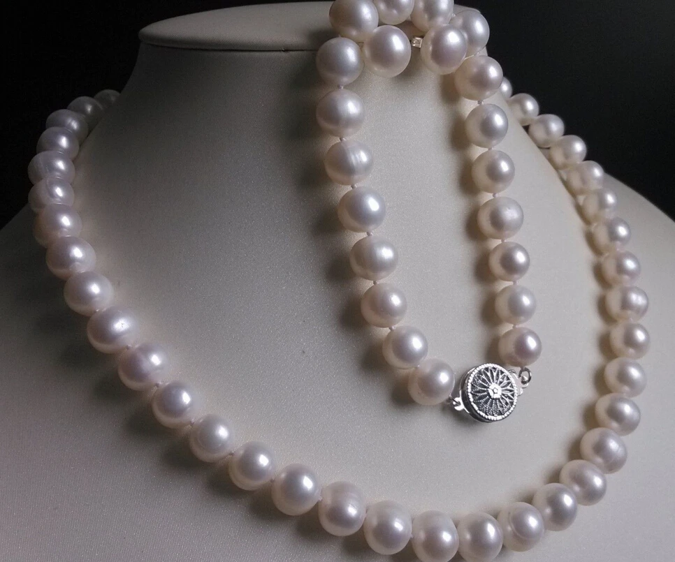 

Fast shipping + 07683 White Akoya Cultured Pearl Necklace Bracelet Earrings Set hot