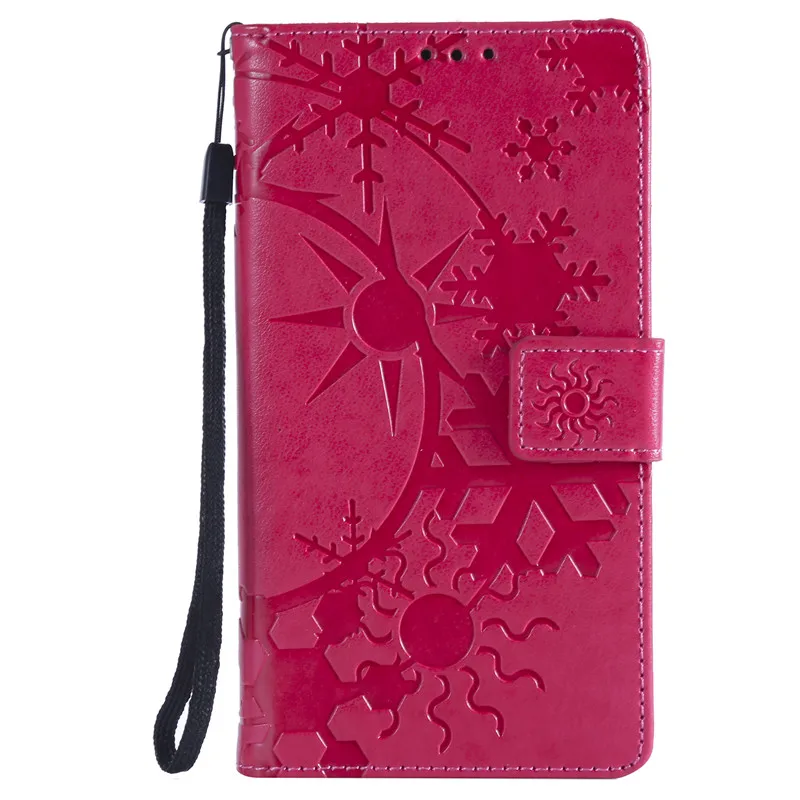 Huawei Y5ii CUN-U29 CUN-L21 Y5 ii 2 CUN U29 L21 чехлы для телефонов с откидной крышкой для задней панели для huawei Y 5ii/Y 5 II CUN-U29 L21 L01 - Цвет: Rose Red