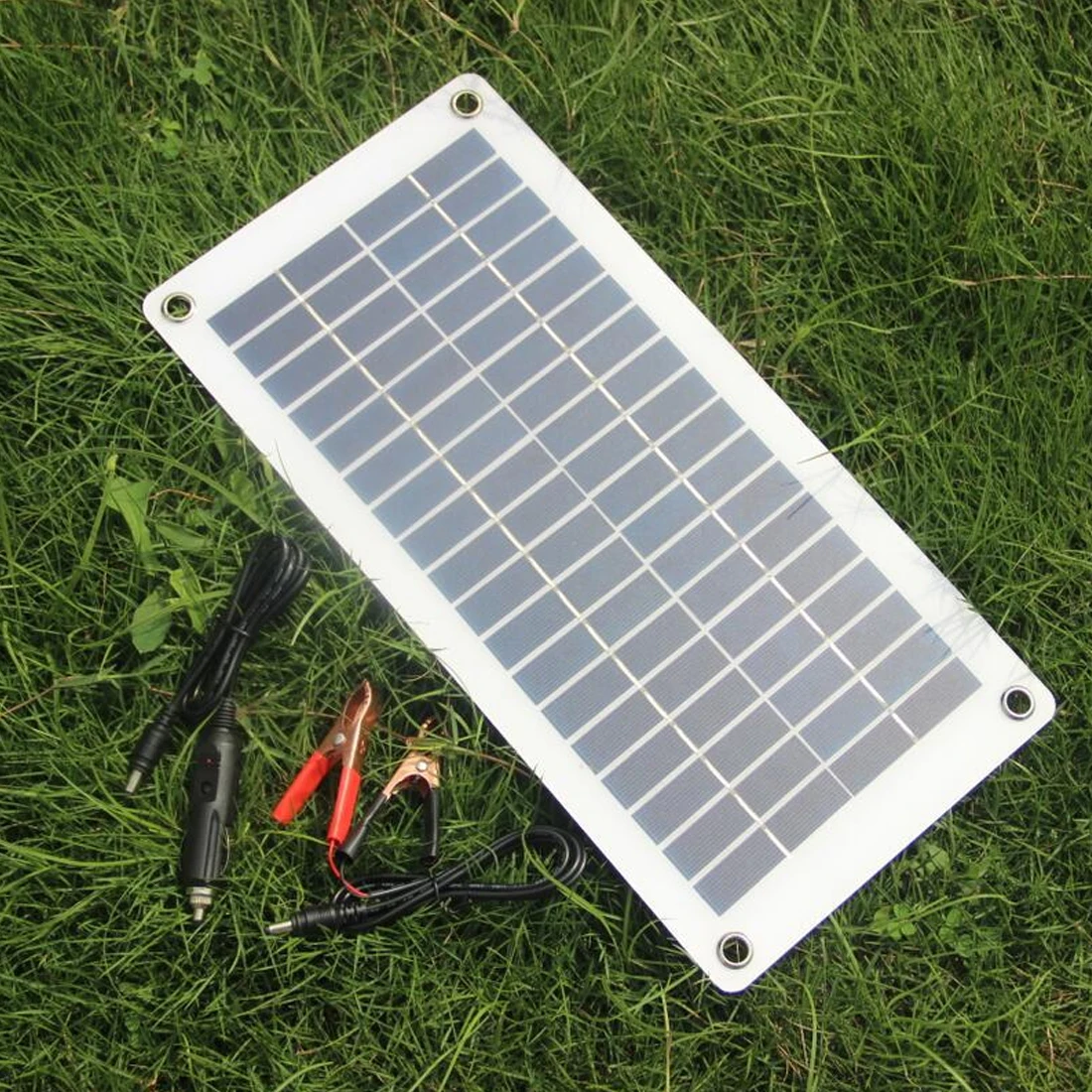 

High Conversion Rate 18V 8.5W Solar Panel Portable Monocrystalline Solar Charger Module For Car Boat Rechargeable Power Battery