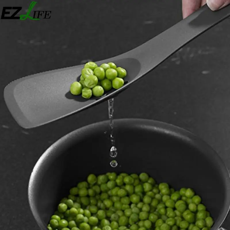 1PC Multi-function Cooking Tools Nylon Turner Spatula With Serrated Divider Skimmer Slotted Spoon Scoop Kitchen Utensils LPF0817 1PC Multi-function Cooking Tools Nylon Turner Spatula With Serrated Divider Skimmer Slotted Spoon Scoop Kitchen Utensils LPF0817