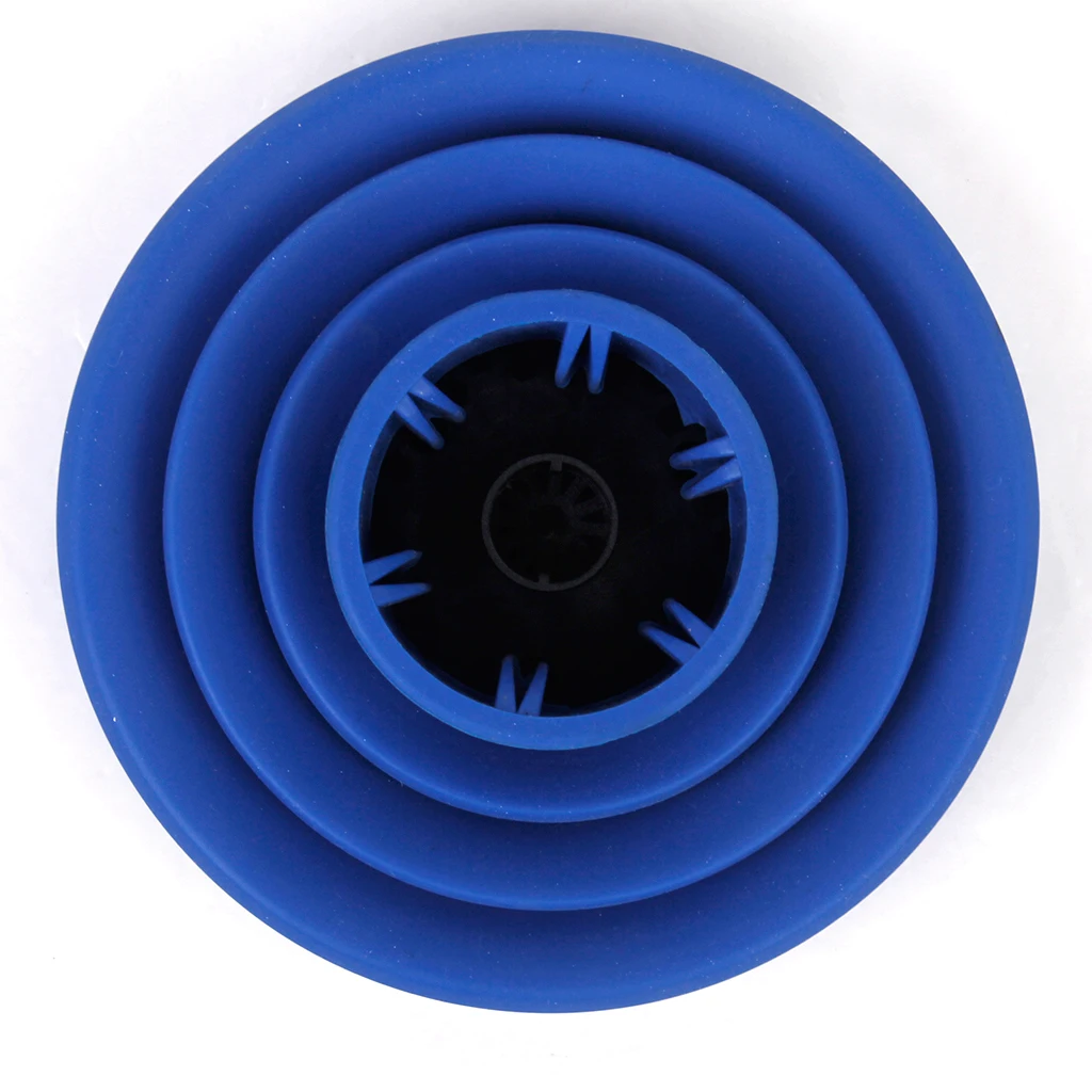 Hot Hair Blow Dryer Diffuser Retractable Portable useful Tool Silicone Folding Blue Salon Styling Tamer Tool