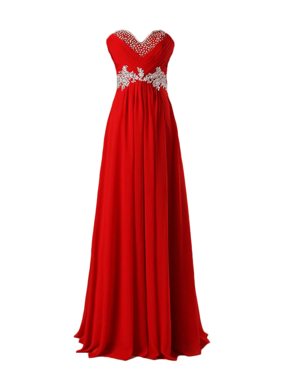 

ANGELSBRIDEP Long Prom Dress Vestido de Festa Floor Length Party Gown Evening Dress A Line Prom Dresses 2018 With Lace Applique