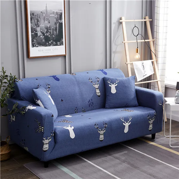 Эластичный чехол для дивана для гостиной, плотно обертывающийся, все включено, секционное упругое сиденье, чехлы для диванов, чехлы для кресел - Цвет: Color 3