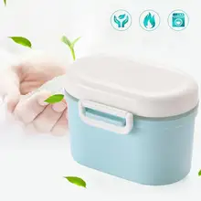 Коробка для хранения детского питания, переносная коробка для мелочей, органайзер для сухого молока, контейнер для получения, контейнер для хранения сухого молока, Подарочный чехол