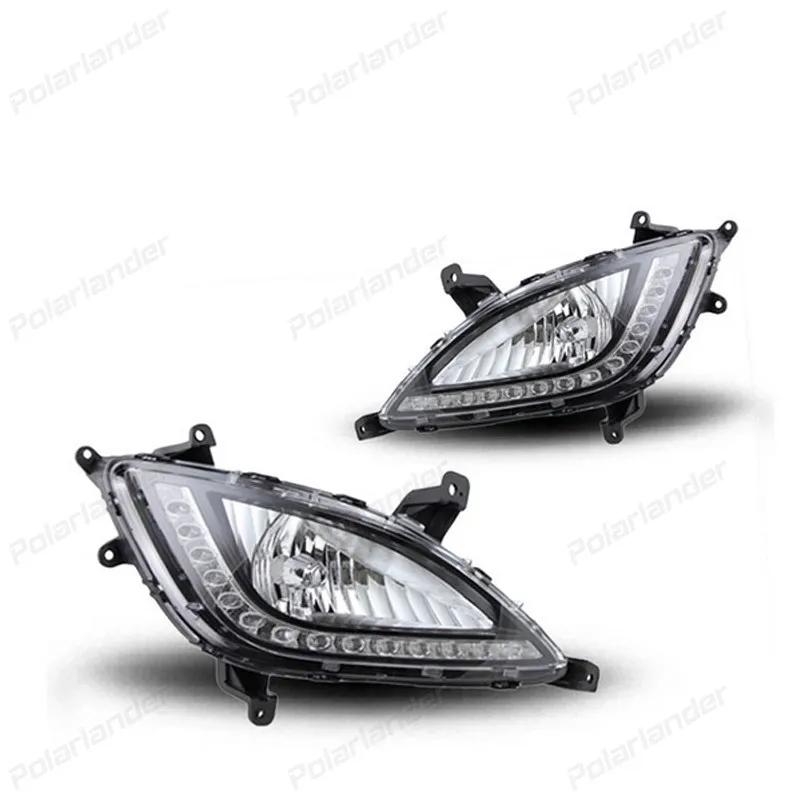 Автомобильные аксессуары drl led для H/yundai I20 2013 2015 автомобильные Стайлинг дневные