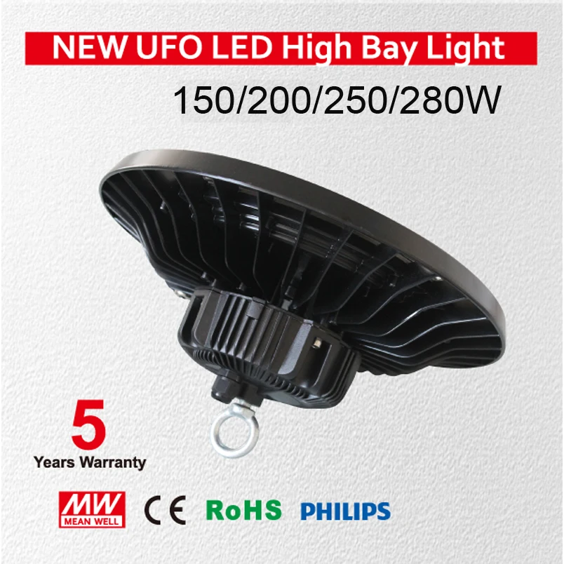 

150W 200w 250w Led High Bay Light Led Industrial Machine Gas Station Light Led Workshop Lights
