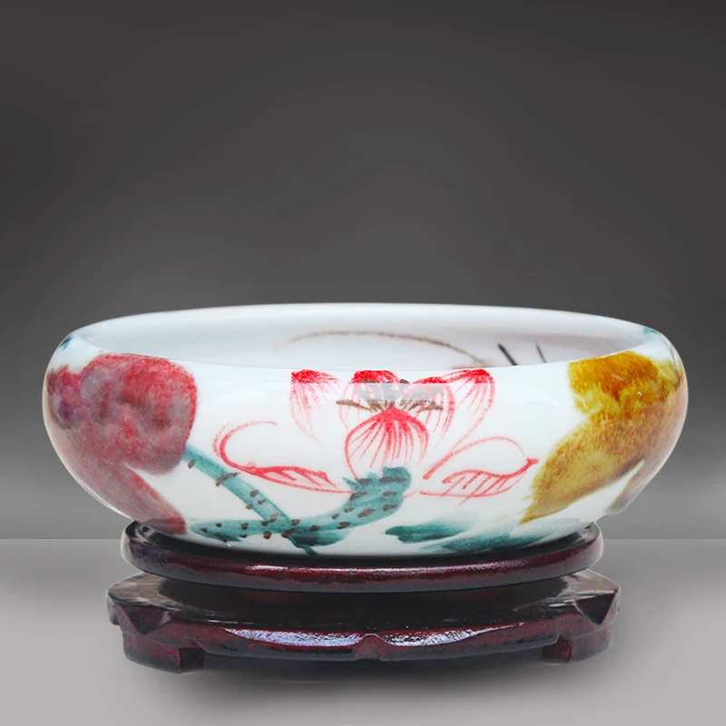 

Jingdezhen YIXING GUCI ceramics table ashtray creative modern Chinese retro dining room decoration wedding decoration study