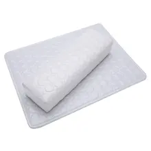 YOST Подушка салон держатель для рук прямоугольник кожаный коврик подлокотник Маникюр Аксессуары для ногтей белый