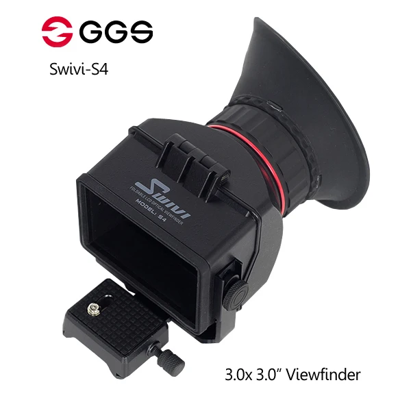 

GGS Swivi S4 3.0x 3.0" 16:9 LCD Camera Viewfinder for Sony a7 a7R a7S NEX-7 NEX-6 NEX-5R NEX-5T A6000 A5000 DSLR view finder