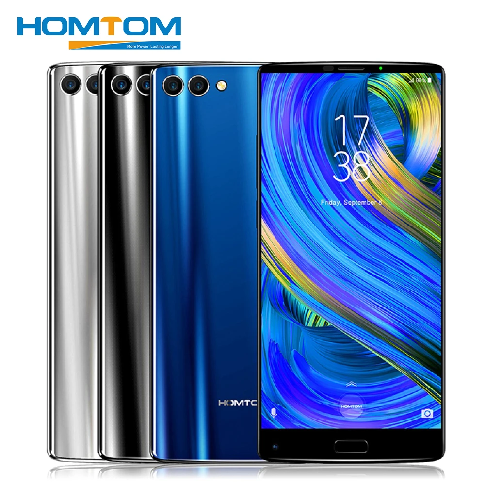 HOMTOM S9 плюс смартфон 4G 5 99 &quot18:9 HD + IPS мобильный телефон B 6 mtk6750t восемь ядер спереди