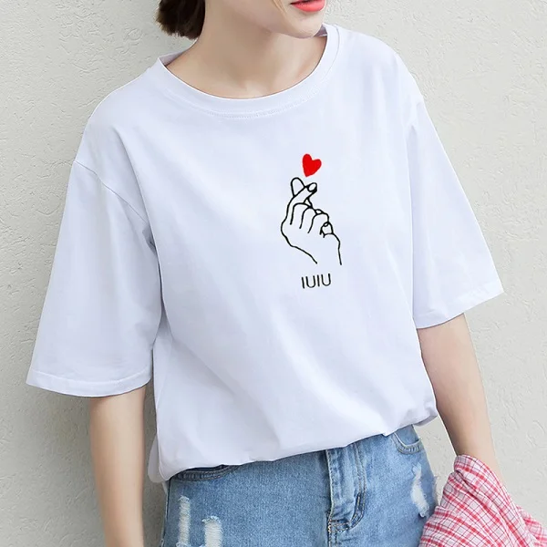 WWENN T Shirt Women 2019 Fashion Cool Print Female T-shirt White Cotton Women Tshirts Summer Casual Harajuku T Shirt Femme Top