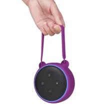 Умная подставка для колонки Силиконовое настенное крепление, Вешалка Подставка для Amazon Echo Dot 3 3rd Generation