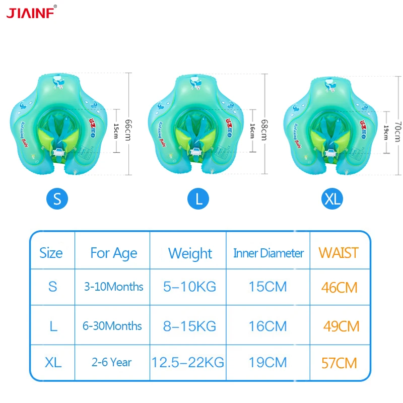 Best  2019 New baby swimming ring Inflatable buoy Circle Infant Floating Kids tube Pool float Bathing toy