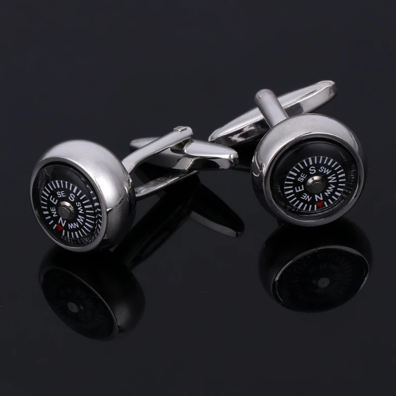JAVRICK Novelty Compass Mens Suit Shirt Dress Cufflinks Cuff Links