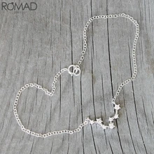 Ромад, ножной браслет на ногу, Знак зодиака, ножные браслеты для женщин, Золотое заявление, астрологика, Tobillera 12, созвездие, подарок для девочек R5