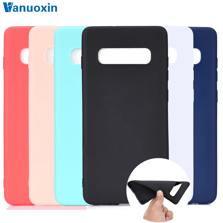 

Silicone Case For Fundas Samsung Galaxy S10 Plus case Soft TPU Back Cover For Coque Samsung S10 S 10 S10E Phone Cases shell Etui
