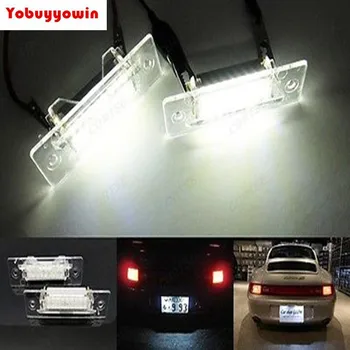 

One Kit 2Pcs White LED Number License Plate Light Canbus Error Free for Porsche 911 Carrera 993 996 986