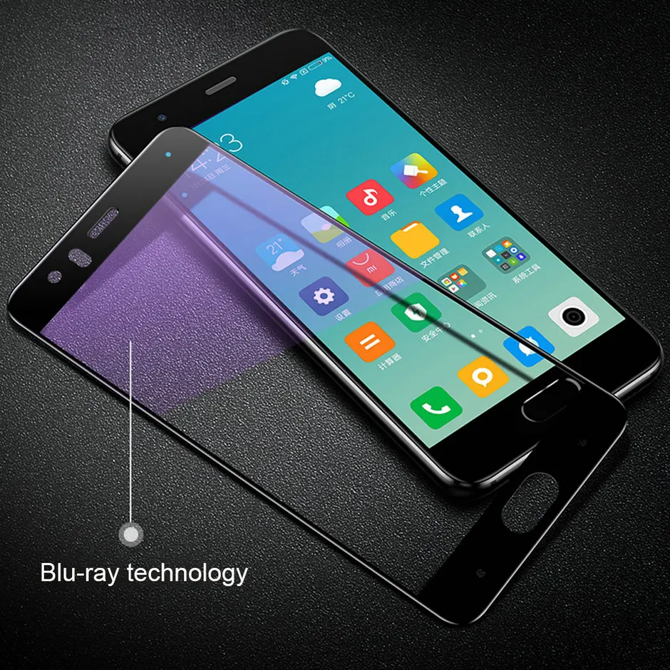 Glass For 5D Xiomi Xiaomi Redmi 5 Plus Note 5 Pro 4x Mi 8 SE 6 A1 Tempered Glass Full Cover 9H For Xiaomi 5x 6x Screen Protector (5)