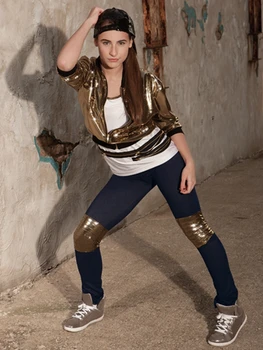 

2018 Real Leotard Professional Ballet Tutu The New Female Performance Clothing Costumes Stage Clothes Hip-hop Jazz Dance Suit