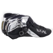 Ботинки Spirit Up для скоростных роликовых коньков, верх из углеродного волокна, профессиональная обувь для детей и взрослых, гоночные ботинки для катания на коньках F070