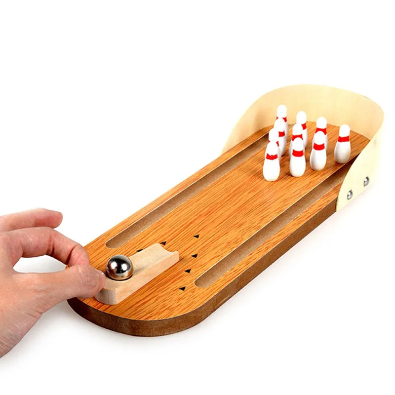 mini bowling ball set