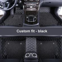 LUNDA автомобильные коврики для Пластиковая пилочка для ногтей RAV4 Verso FJ Land Cruiser LC 200 Prado 150 120 ПУ кожа Нескользящие напольные вкладыши