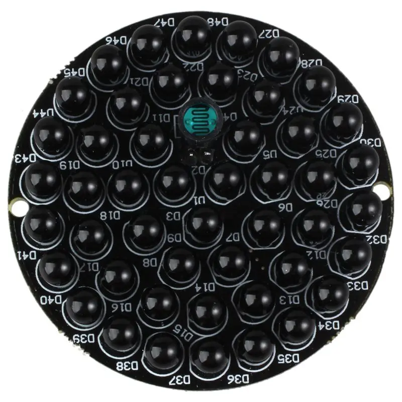 IR Infrared LED Board 850nm 48pcs IR LEDs Invisible at night No exposure Light Board for IR Illumin - 33020412386  IR Infrared LED Board 850nm 48pcs IR LEDs Invisible at night No exposure Light Board for IR Illumin - 33020412386