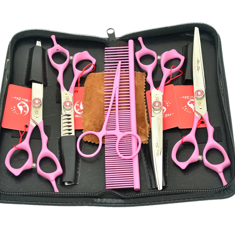 7.0Inch Meisha JP440C Pet Grooming Scissors Kits Trimming Dog Straight