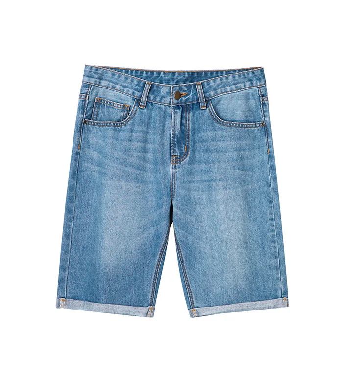 Пионерский лагерь 2019 по колено новый для мужчин стрейч короткие джинсы мода Slim Fit высокое качество джинсовые шорты ANZ908071