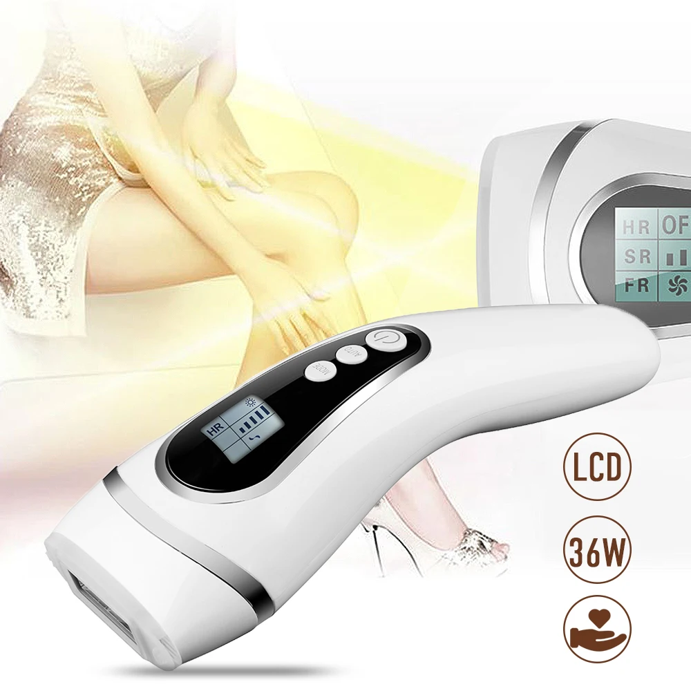

Multi-function Laser Hair Removal Machine Permanent Epilator Clean the skin and keep moist Electric depilador