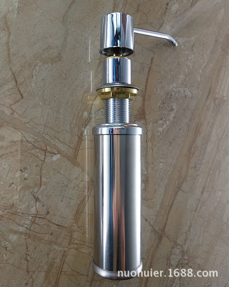 Kitchen Dispenser Polished Stainless Steel Hand Lotion Dispenser Liquid Pressed Soap Saver Kitchen Sink Soap Dispenser Set Kitchen Dispenser Polished Stainless Steel Hand Lotion Dispenser Liquid Pressed Soap Saver Kitchen Sink Soap Dispenser Set