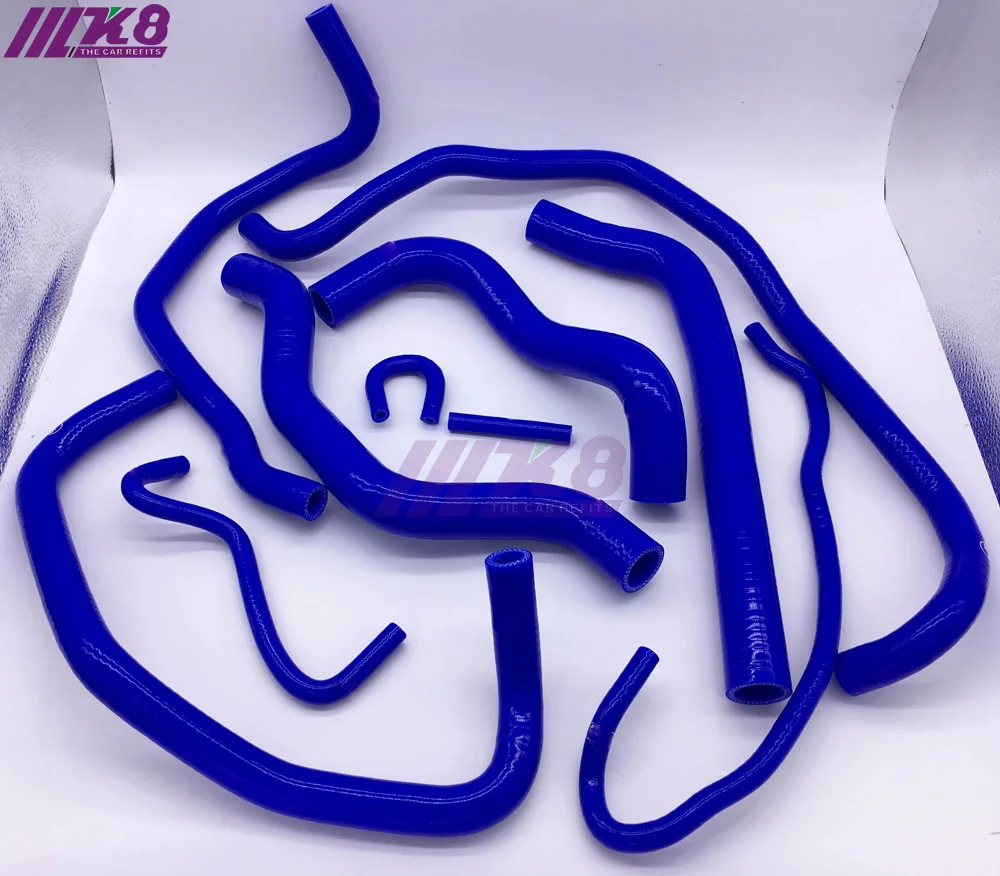 

Silicone Radiator Coolant Heater Hose Fit For 02-08 Mazda 6 Mazda6 MZR 2.0L 2.3L(10PCS) red/blue/black