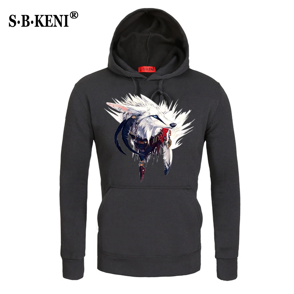 2018 3D snow Wolf hoodie men's cotton polyester men's hoodie hip jacket animal top class sweatshirt fashion brand 2018 3D snow Wolf hoodie men's cotton polyester men's hoodie hip jacket animal top class sweatshirt fashion brand