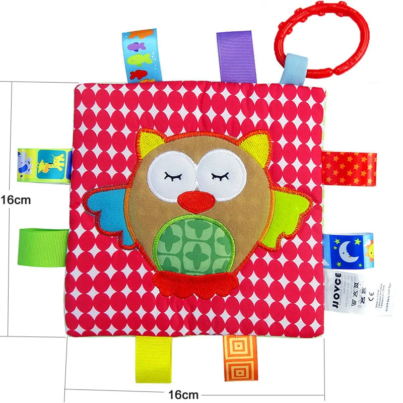 JJOVCE-Baby-Toys-Teether-Scarf-Handkerchief-Soothe-Towel-Rattles-Gift-Owl-Bee-Bear-Soothing-Towels-for-Baby-Sensory-Development-09