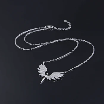 

Designer Fashion 925 Sterling Silver Jewelry 3A Cubic Zirconia Party Necklace