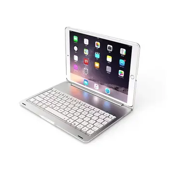 

7 Colors Backlit Light Wireless Bluetooth Keyboard Protective Slim Hard Shell Folio Stand Smart Cover For iPad Pro 10.5 New 2017