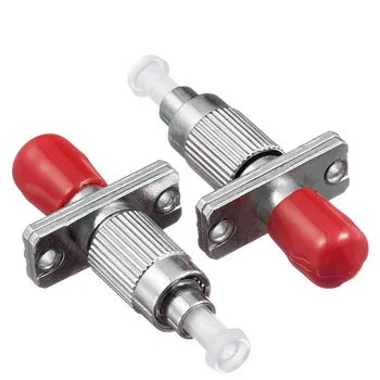

FC/UPC Male to ST/UPC Female Fiber Optic Adapter FC-SC Hybrid Optical Adaptor