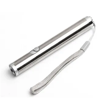 

2 In1 500LM Mini LED Laser pointer UV Torch Pen Flashlight Multifunction Lamp for 50m Red laser