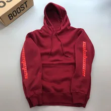 Высокое качество Feece сезон 4 Calabasas KANYE Западный худи пуловер Толстовка Оверсайз мужская женская брендовая одежда Толстовка с длинным рукавом