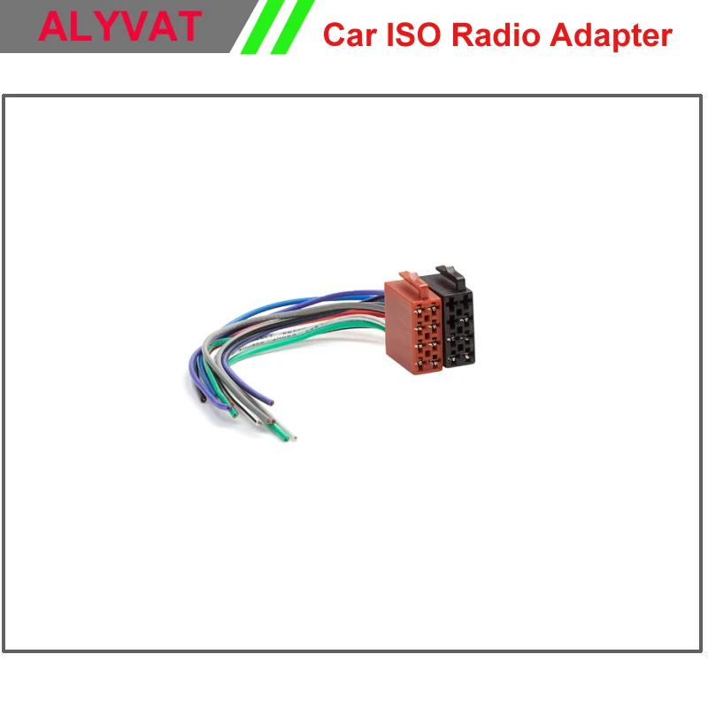 Universal Car Male Iso Stereo Wiring Harness Connector