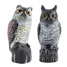 Моделирование сад охота приманка Prowler Сова Поддельные пугало Хищник приманка вредителей садовые фермы водоёмы Декор
