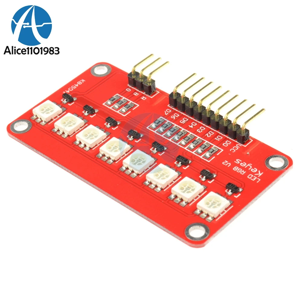 Полноцветный RGB 5050 Светодиодный модуль управления печатной платой SCM PCB для Arduino AVR