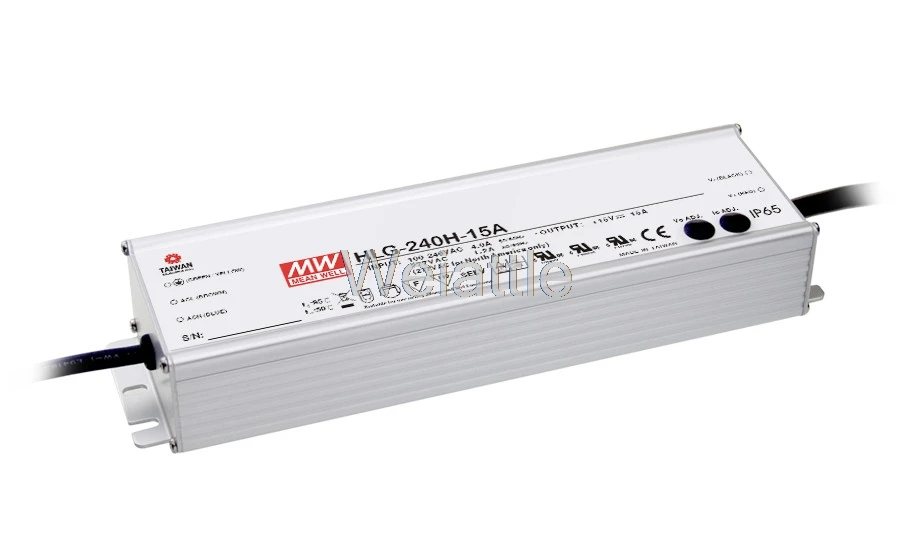 

MEAN WELL original HLG-240H-15C 15V 15A meanwell HLG-240H 15V 225W Single Output LED Driver Power Supply C type