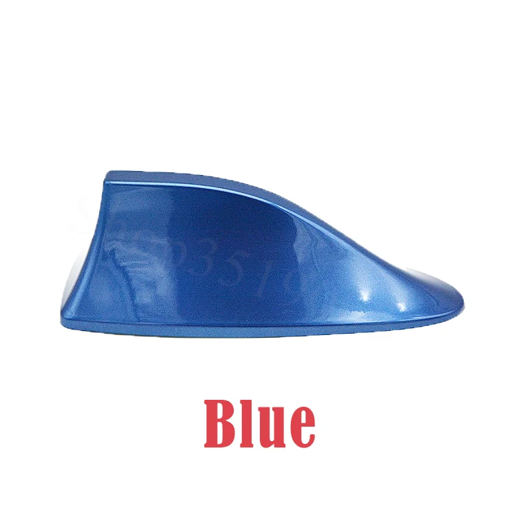 Для Volkswagen vw passat b5 b6 b7 polo golf 6 7 Sharan Tiguan автомобильная антенна плавник акулы сигнальные антенны Автомобильные наклейки аксессуары - Название цвета: Синий