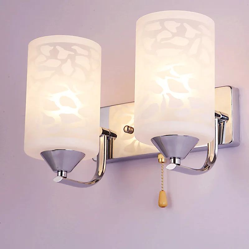 

The modern glass wall lamp lighting lamps, bedside staircase, corridor, corridor lighting