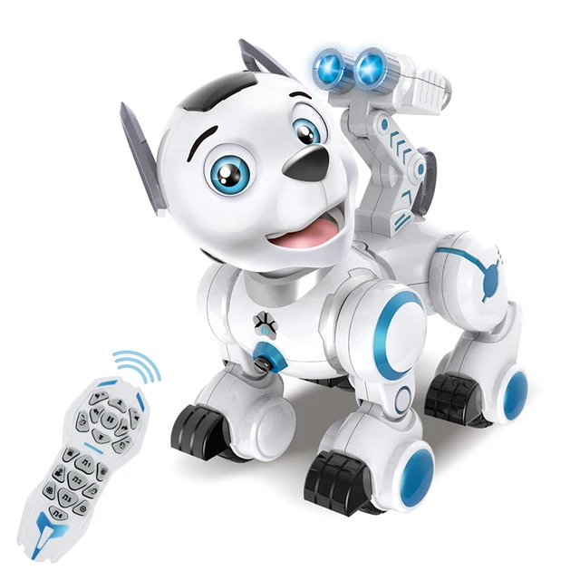 Télécommande Robot Chien Pour Enfant, Sans Fil Rc Chiot Interactif  Intelligent